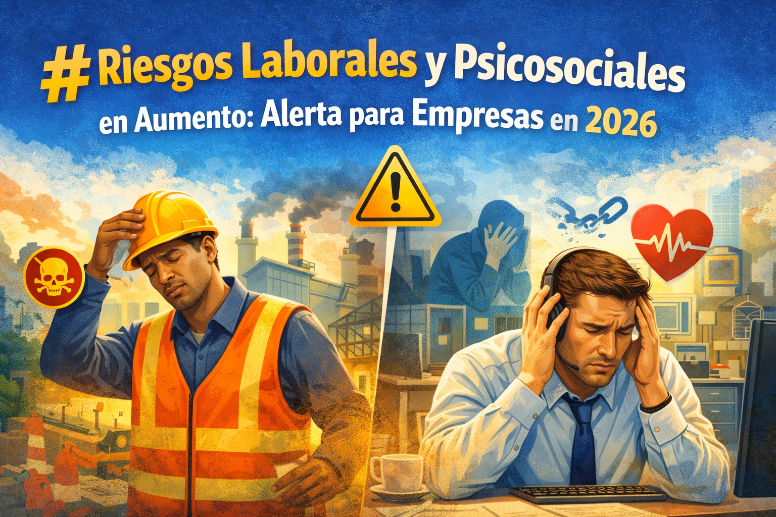 Riesgos Laborales y Psicosociales en Aumento: Alerta para Empresas en 2026
